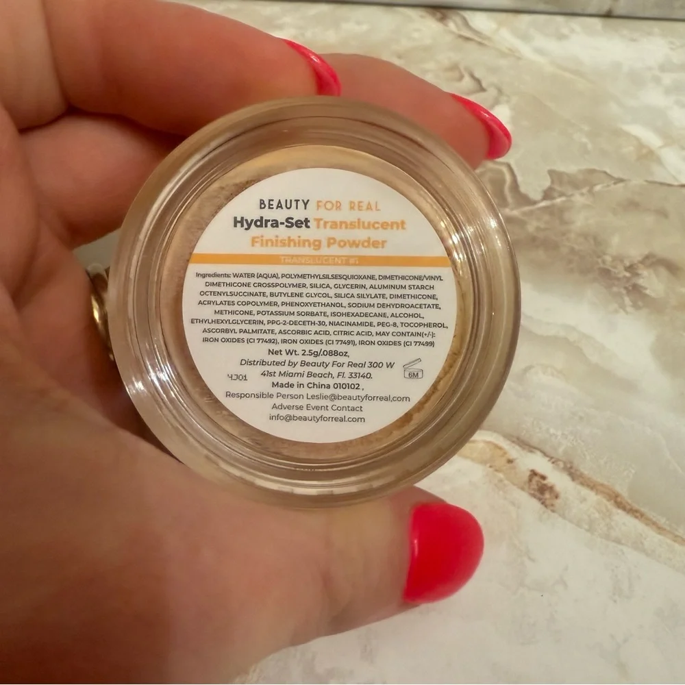 BEAUTY FOR REAL Hydra-Set Translucent‎ Finishing Powder